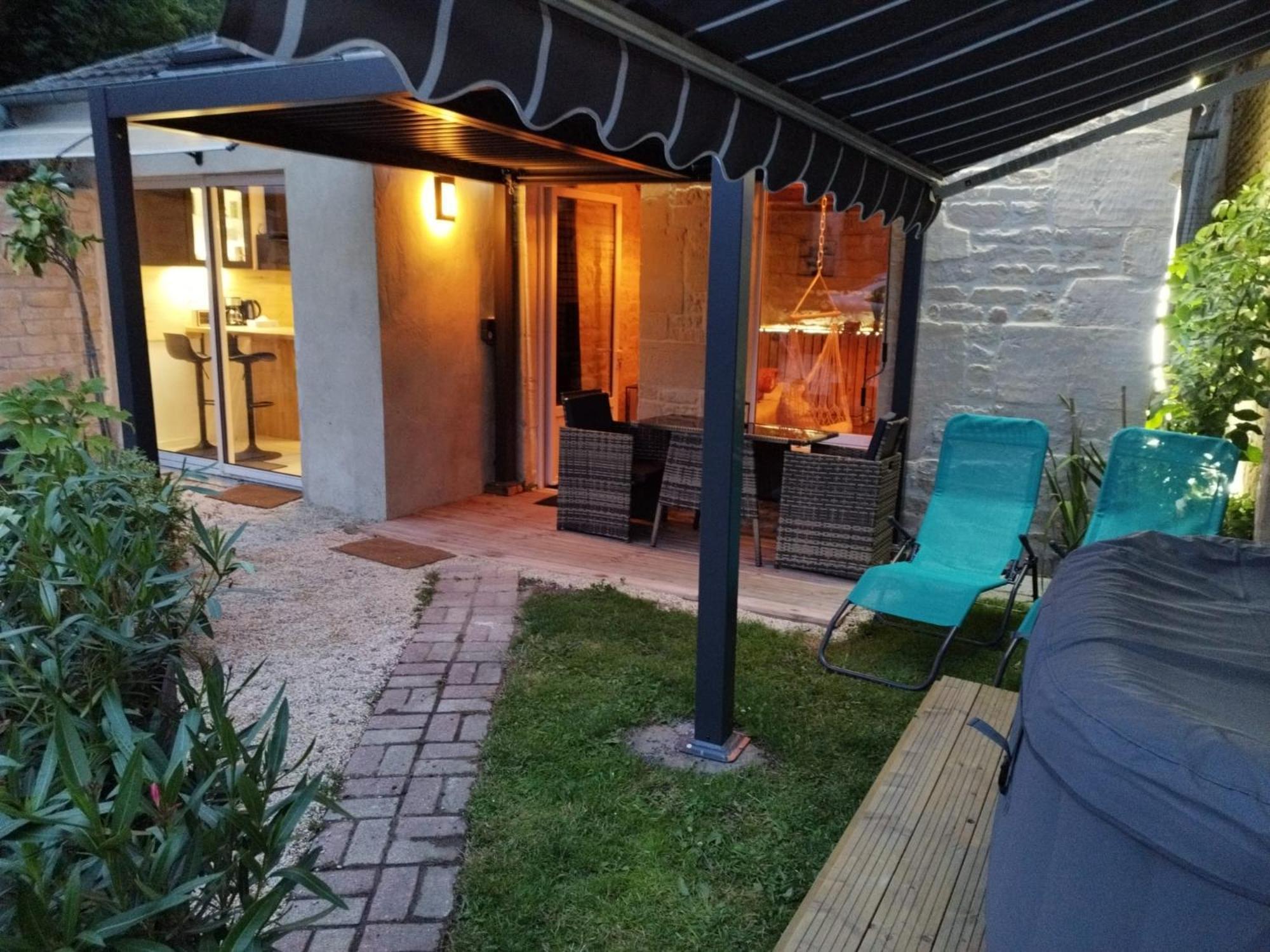 Bulles Et Belle Etoile Spa Proche De Caen Sainte-Croix-Grand-Tonne Exterior foto